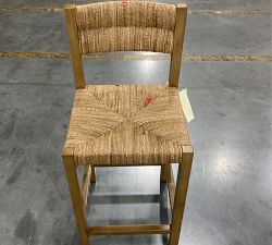 Open Box: Malibu Woven Counter Stool (24") - Honey