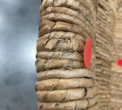 Open Box: Malibu Woven Counter Stool (24") - Honey