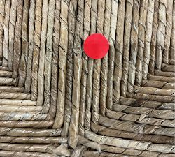 Open Box: Malibu Woven Counter Stool (24") - Honey