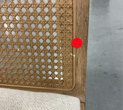 Open Box: Monty Cane Dining Side Chair - Seadrift