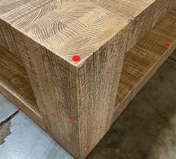 Open Box: Rockport Square Reclaimed Wood Coffee Table (44") - Sierra