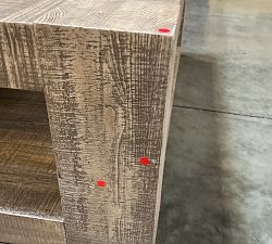 Open Box: Rockport Square Reclaimed Wood Coffee Table (44") - Sierra