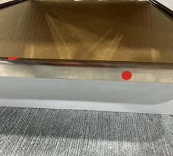 Open Box: Vintage Recessed Medicine Cabinet (21"W x 34"H) - Polished Nickel