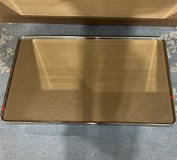 Open Box: Vintage Recessed Medicine Cabinet (21"W x 34"H) - Polished Nickel