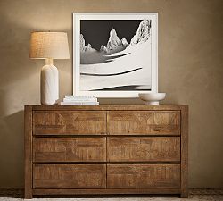 Mountain Skyscrapers Framed Print