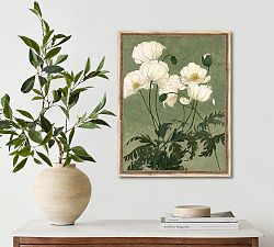 White Poppies Framed Print by Carleigh Courey