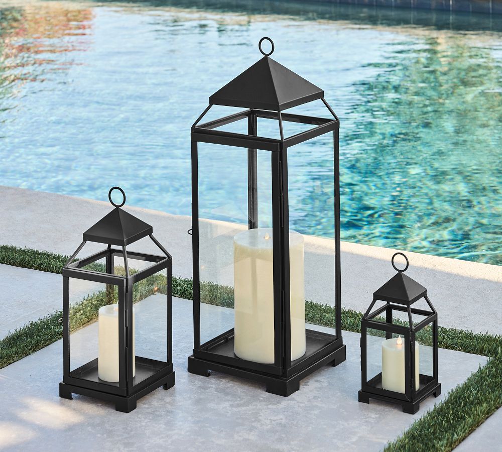 Malta Outdoor Lantern | Pottery Barn