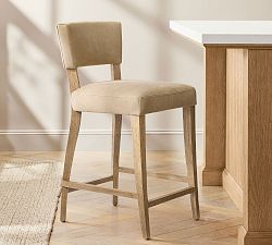 Payson Leather Stool