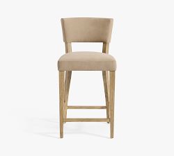 Payson Leather Stool