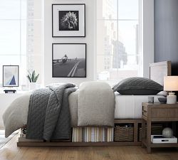 Brooklyn Storage Platform Bed &amp; Headboard