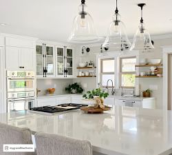 Rustic Glass Indoor/Outdoor Pendant (9"-14")