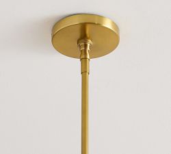 Harbor Rattan Round Pendant (11")