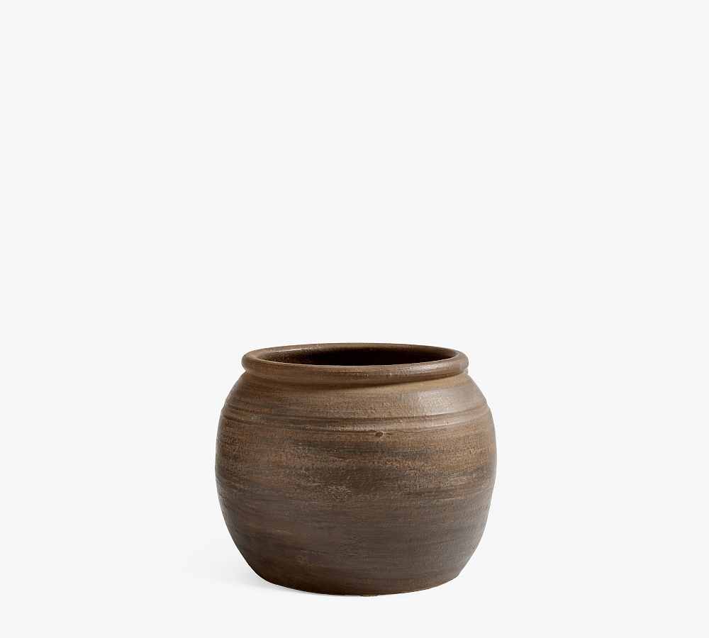 Tuscany Outdoor Planters - Small - Brown