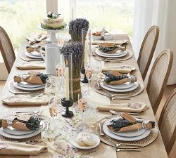 Monique Lhuillier Provence Embroidered Cotton Napkins - Set of 4