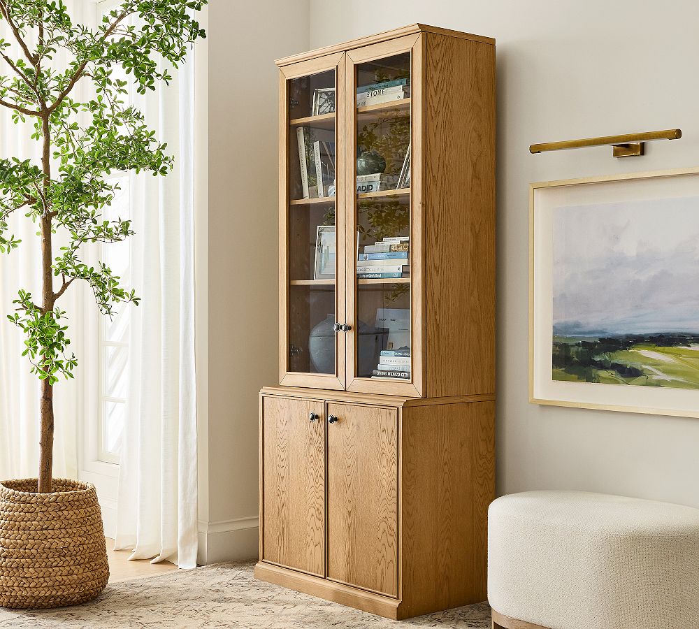 Hartford Tall 2-Piece Storage Cabinet (34") by Pottery Barn
