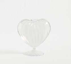 Heart Glass Vase