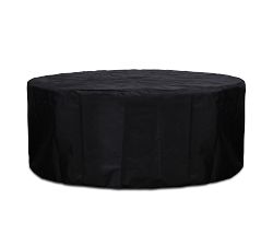 Jaren Round Stone Propane Fire Pit Table (40")