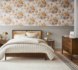 Vivienne Floral Print Wallpaper Sample