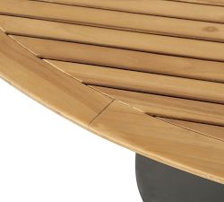 Nami Teak Round Outdoor Dining Table