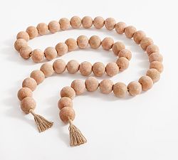 Open Box: Solis Handcrafted Terracotta Beaded Garland (60")