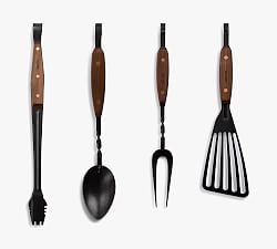 Cowboy Short Handled Grilling Tools - Set of 4