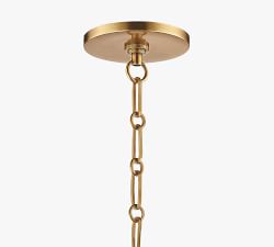 Mayla LED Glass Pendant (8"-18")