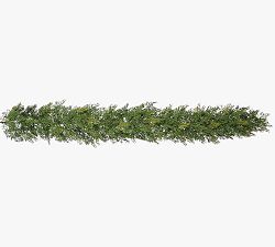 Faux Soft Plastic Cedar Garland - Set of 2