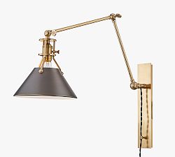 Jocelyn Metal Plug-In Sconce (45")