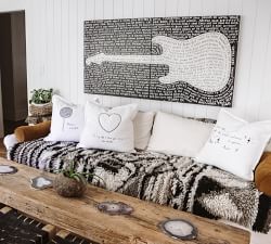 Legends Wall Art - Black