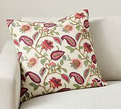 Sinclair Embroidered Pillow Cover