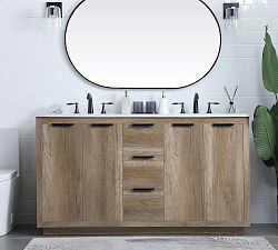 Milna 60-72"Double Sink Vanity