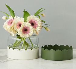 2-in-1 Glass Bloom Vase