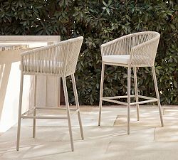 Lakewood Rope Outdoor Bar Stool