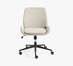 Hollis Upholstered Swivel Desk Chair