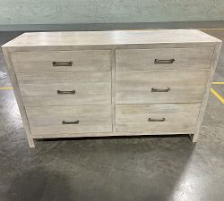 Open Box: Aptos 6-Drawer Dresser (60") - Sandwash