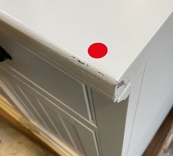 Open Box: Aubrey Modular Media Cabinet Door Base (36") - Dutch White