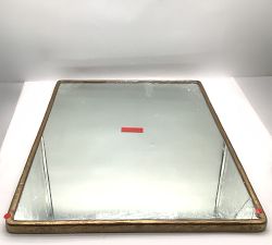 Open Box: Bodhi Rectangular Mirror (27"W x 35"H) - Vintage Brass