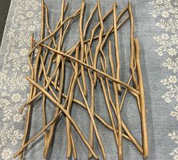 Open Box: Large Driftwood Panel Wall Art - Natural