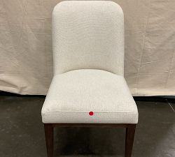 Open Box: Layton Grand Upholstered Dining Chair - Performance Boucle Oatmeal, Vintage Amber