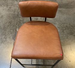 Open Box: Lowen Leather Counter Stool (26") - Signature Maple, Bronze
