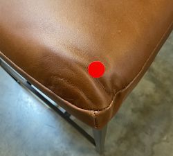 Open Box: Lowen Leather Counter Stool (26") - Signature Maple, Bronze