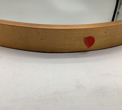 Open Box: Lylian Oval Wall Mirror (20"W x 32"H) - Brass