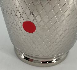 Open Box: Monique Lhuillier Trelliage Champagne Bucket - Nickel