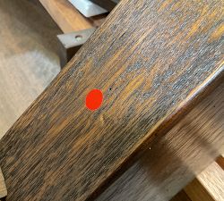 Open Box: Toscana Extendable Dining Table (74"-104"W, Seats 6-10) - Vintage Amber