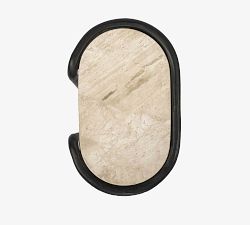 Emeren Oval Marble C- Table (30")