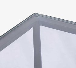 Serena Console Hammered Gunmetal Table (70")
