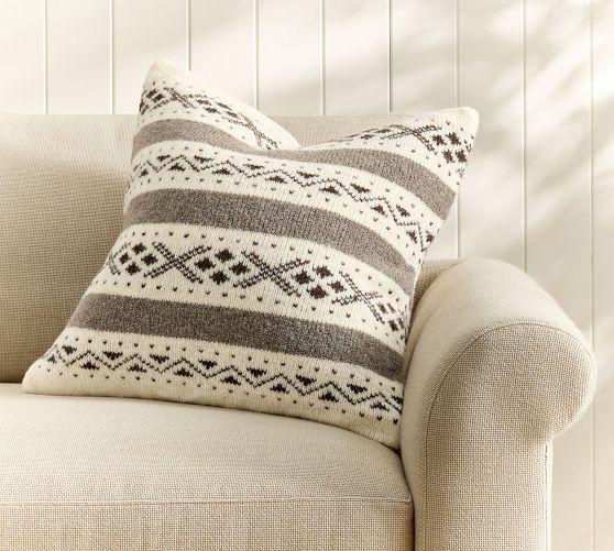 Heritage Fair Isle Pillow Cover