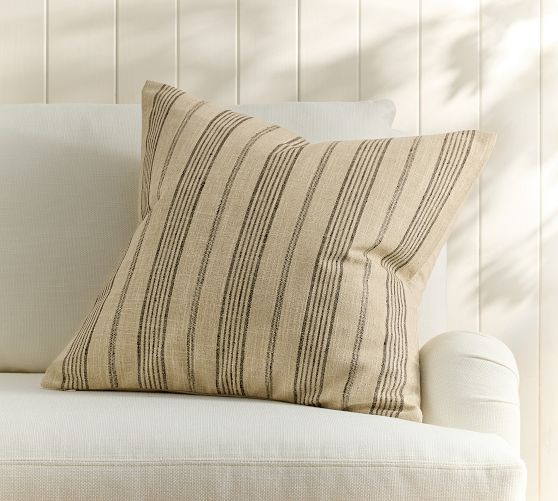 Valencia Striped Pillow Cover
