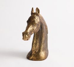 Antique Brass Horse Head 