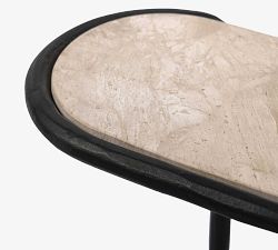 Emeren Oval Marble C- Table (30")
